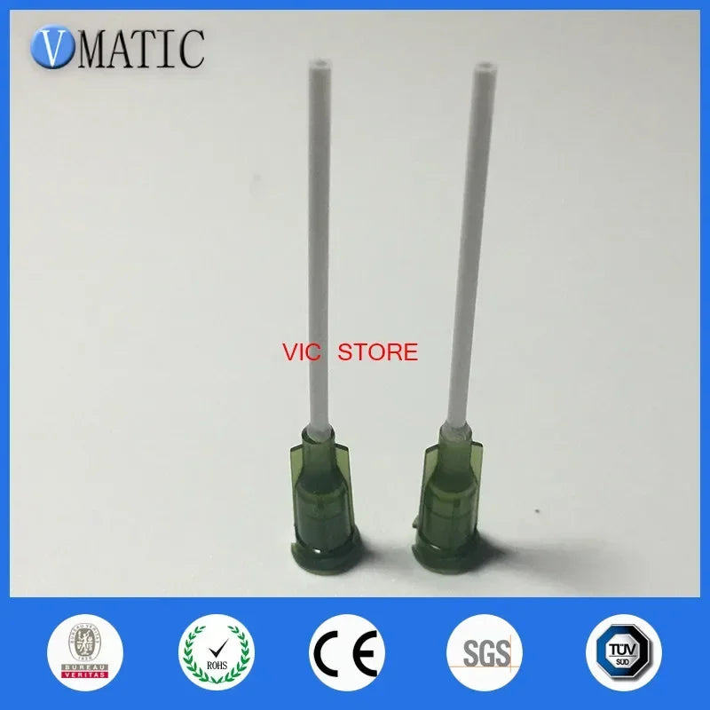 Free Shipping 100pcs 14G 1" Inch PP Flexibility Tips and Nozzle