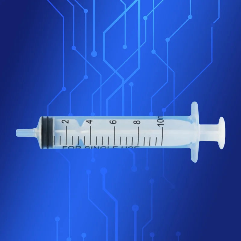 ‌20Pcs 10ml Plastic Syringe Kit | Precision Liquid Dispenser for DIY Crafts/Essential Oil/Lab Use‌