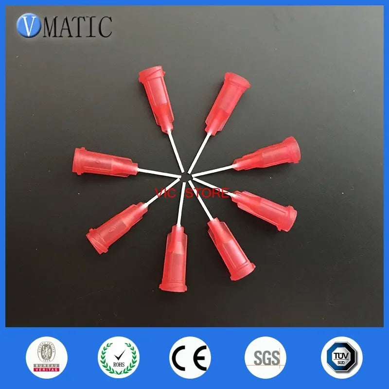 Free Shipping Quality Assurance 100 Pcs 0.5'' PP Flexible Dispenser Tips 25G Dispensing Needle 1/2 Inch