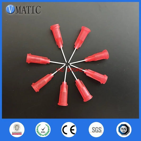Free Shipping Quality Assurance 100 Pcs 0.5'' PP Flexible Dispenser Tips 25G Dispensing Needle 1/2 Inch