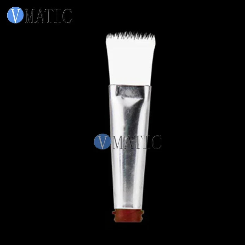 Free Shipping 10Pcs 18G Flat 11mm Width Glue Dispensing Needle Brush Tips