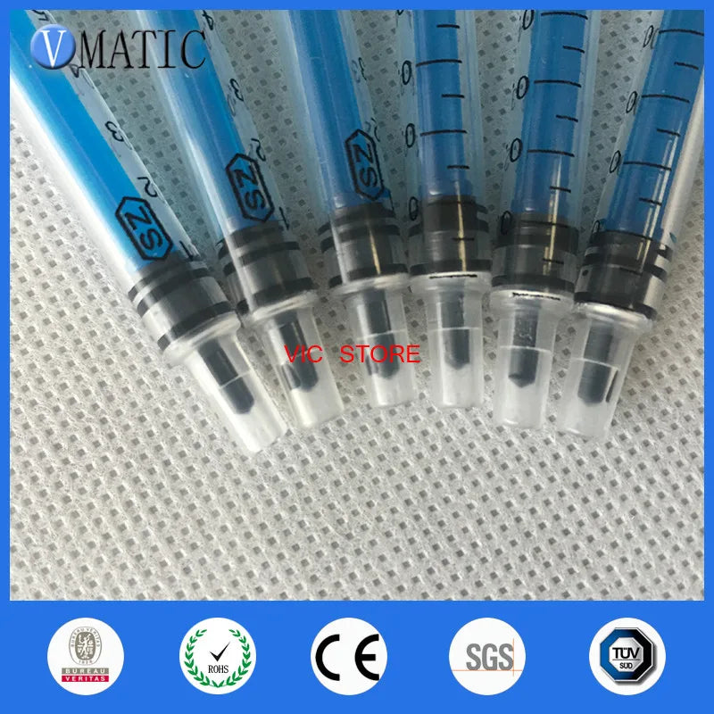 High Quality 1ml Glue Dispensing Plastic Liquid Dispensing Syringe Industrial Plastic Manual Syringe 1cc