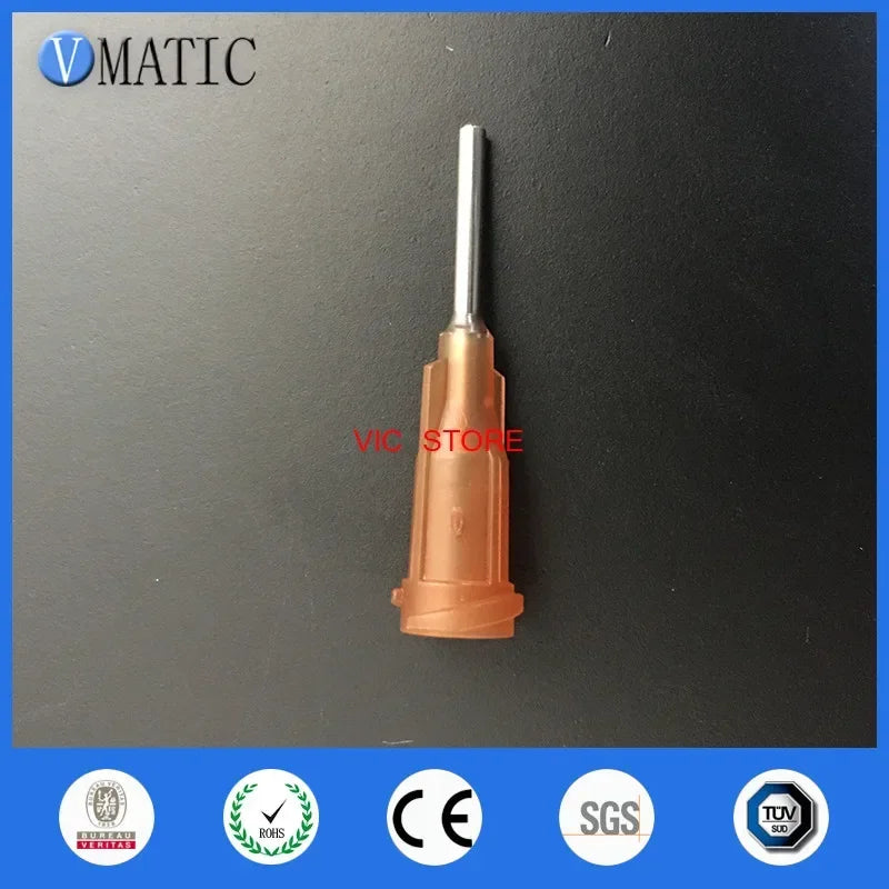 ‌Industrial 15G Dispensing Needles 0.5"-1/2" | Passivated Stainless Steel Tips for SMT Assembly (Anti-Dripping) Free Shipping‌