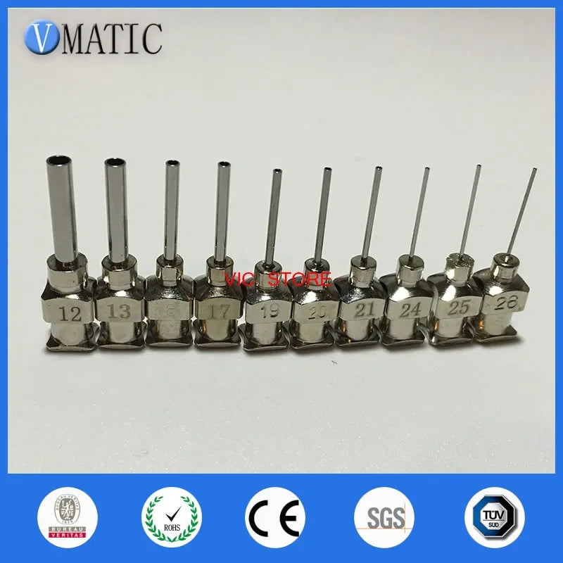 ‌10PCS Steel Mix Tip Kit | 1/2" Industrial Glue Needles for Epoxy/Silicone Free Shipping‌