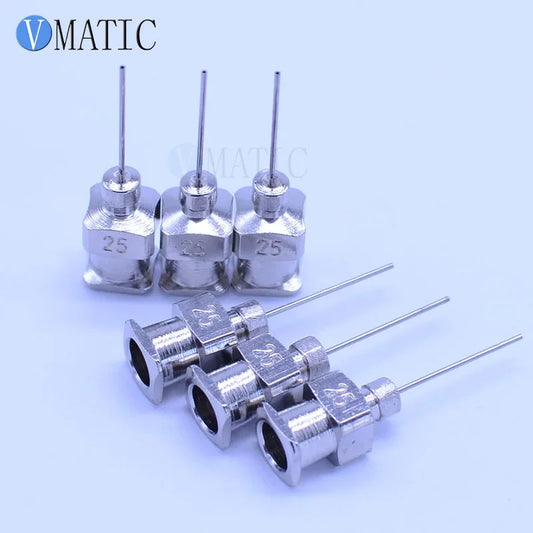 Free Shipping 12Pcs 0.5'' Tip Length 25G Stainless Steel Tips 1/2 Inch