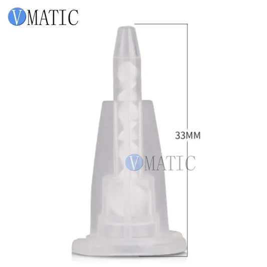 Free Shipping Plastic Resin Static Mixer MA3.0-8S Mixing Nozzles For Duo Pack Epoxies Dispensing Static Mixer