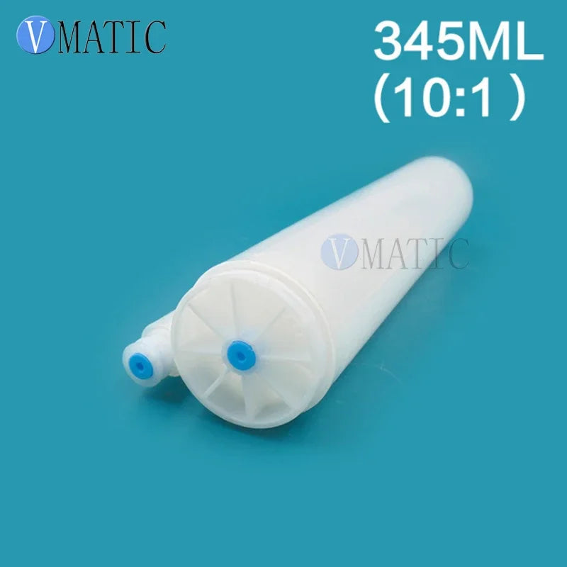High Quality Recommendation 345Ml/Cc 10:1 AB Glue Dispensing Plastic Cartridge With Piston
