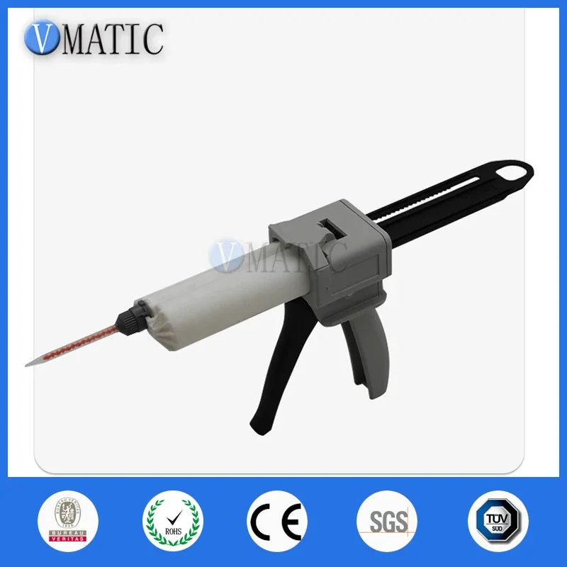 High Quality 10:1 Dental Impression Mixing Dispenser Dispensing Caulking Gun 50ml/cc Glue Dispensing Gun