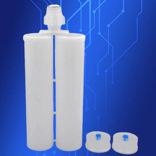 Free Shipping Top Rated Quality 600ml 600cc 1:1 Ab Glue Cartridge With Piston