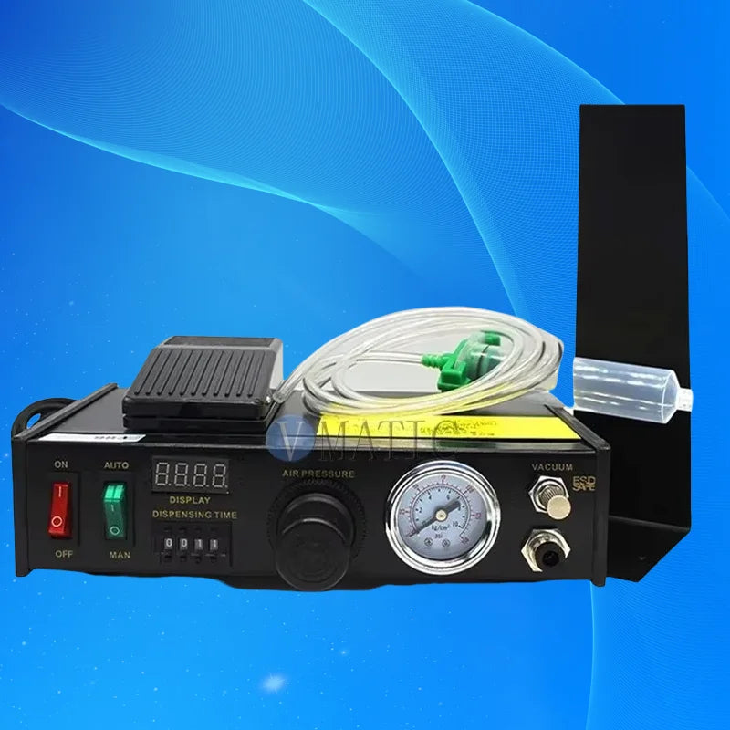 High Quality 220V Auto Glue Dispenser Solder Paste Liquid Controller Dropper SP983 Valve Pressure Barrel Dispensing Machine