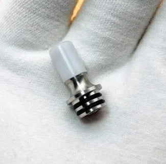 510 Drip Tip Stainless Steel & POM Detachable Mouthpiece for Vape Atomizer - [Color/Style]