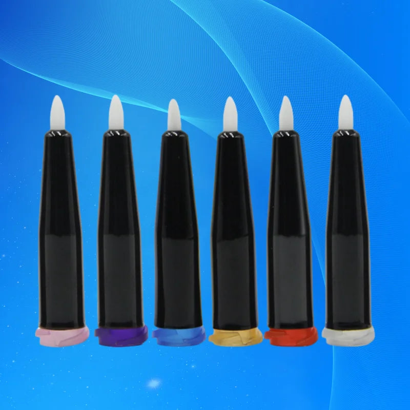 Free Shipping 10pcs 20G-27G Sharp Liquid Glue Dispensing Needle Brush Hard Brush