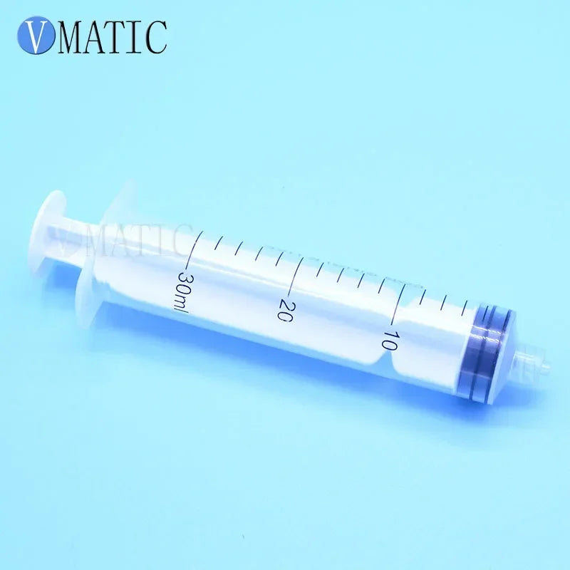 Free Shipping 10Pcs 20ml/20cc Luer Lock Glue Dispensing Syringe