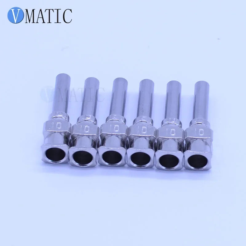 Free Shipping 12pcs 1/2'' 10G Stainless Steel Syringe Needles 1/2 Inch