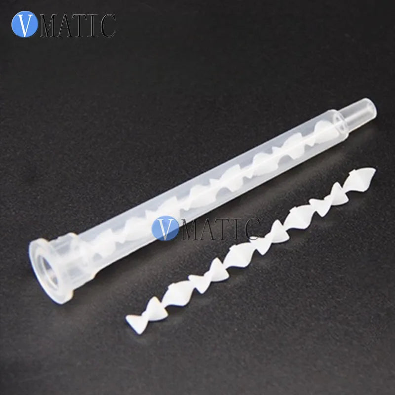 Free Shipping MC4.0-8L AB Static Mixing Tube Nozzle for 2K Adhesive Glue Dual Cartridge Dispensing