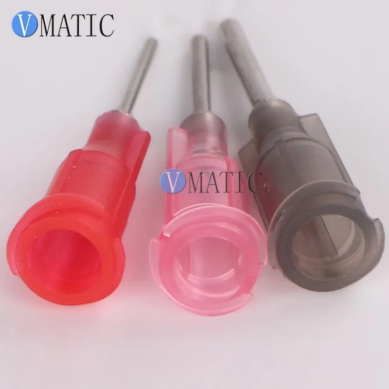 ‌100PCS 0.5'' PTFE Lined Dispensing Needle Tips | Anti-Clogging Precision for Epoxy/Adhesive Free Shipping‌