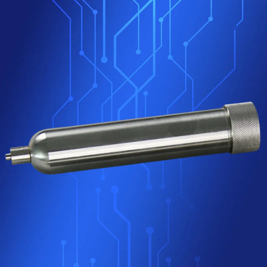 ‌100cc Pneumatic Dispensing Syringe | Stainless Steel Glue Gun for Industrial Adhesive Free Shipping‌