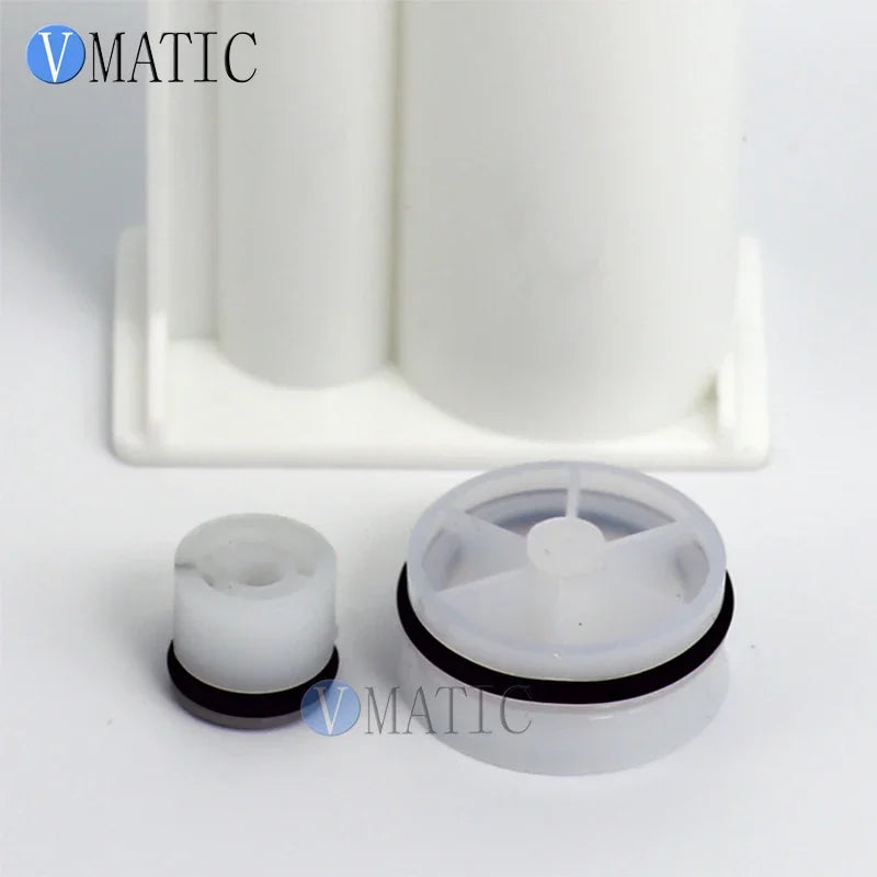 Free Shipping 2023 Hot Sale 2 Pcs Pro Glue Dispensing Plastic Cartridge 50ml/cc 4:1 Ratio For Dispensing Gun