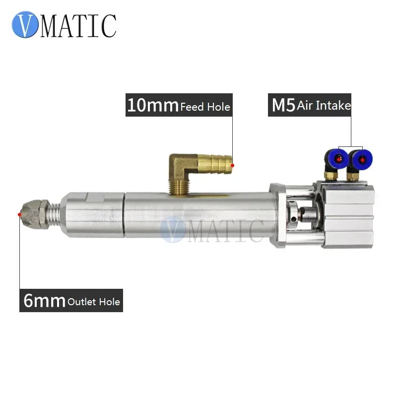 ‌Heavy-Duty Dispensing Valve | Retractable Nozzle for High-Viscosity Epoxy/Silicone Manual Control Fast Ship‌
