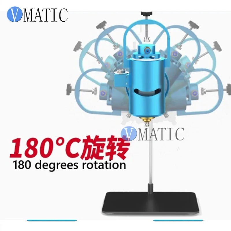Phone Repair PUR Hot Melt Glue Preheating Nozzle for Screen Frame Dispensing Cold Glue Heating Tip with X Bracket