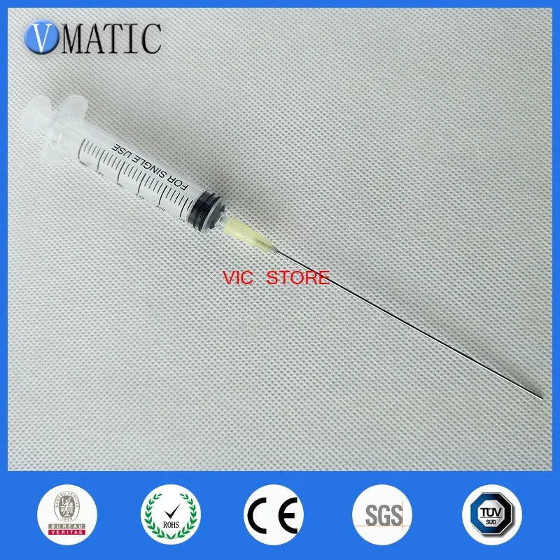 Free Shipping Quality 19G Blunt Tip Needle Fill 10cm Long Liquid Dispenser 100mm Length Dispensing Needles