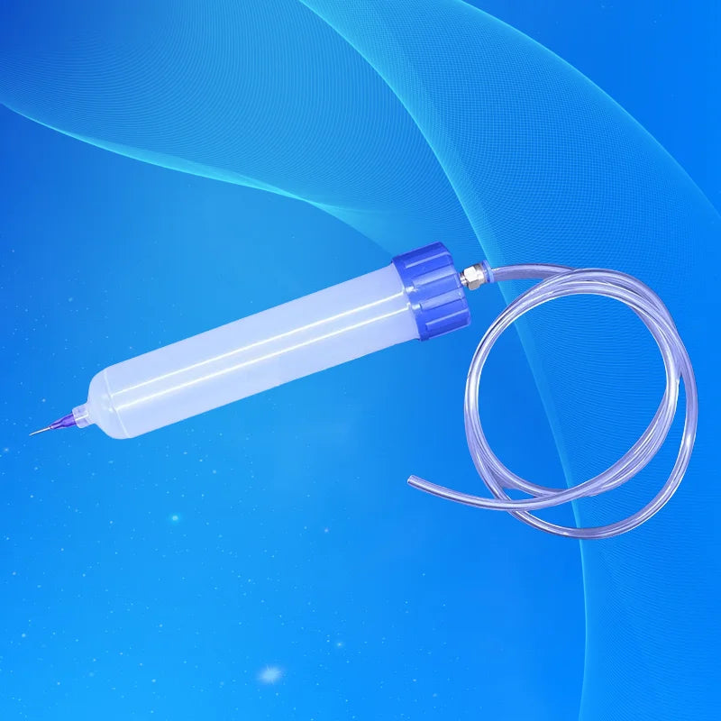 100ml Pneumatic Syringe System | Luer Lock Connector + Piston Kit