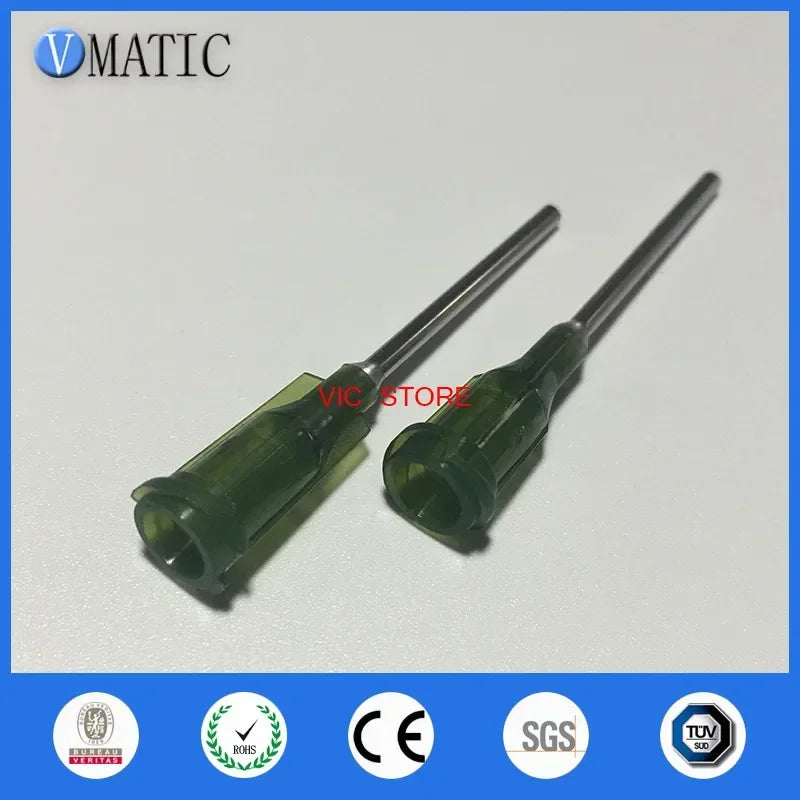 ‌100Pcs 14G 2" Non-Sterile Glue Tips | SUS304 High-Flow Dispensing Needles Free Shipping‌