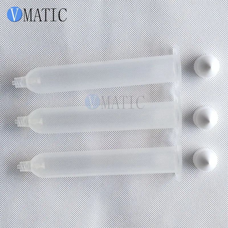 High Quality 50cc/ml Japan Type Transparent Glue Dispensing Syringe Barrel With Piston