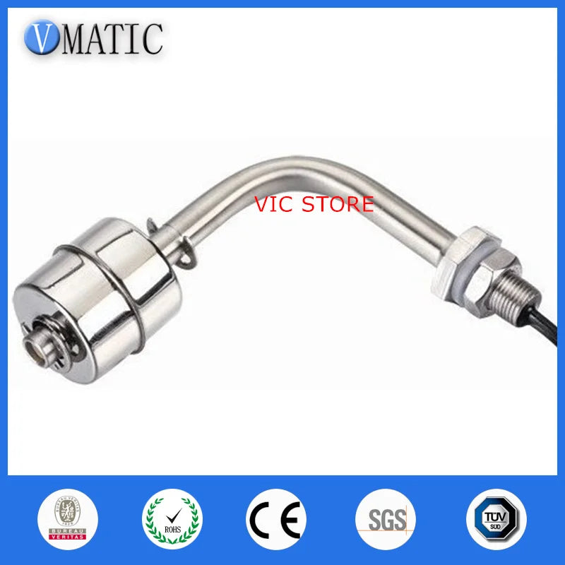 High Quality Sensor Stainless Steel Side Switch Liquid Electrical Control Float Electronic Water Level Controller VC1078-SL