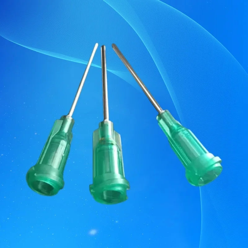 ‌18G Industrial Dispensing Needles 100PCS | 1" Stainless Steel Tips for SMT Free Shipping‌