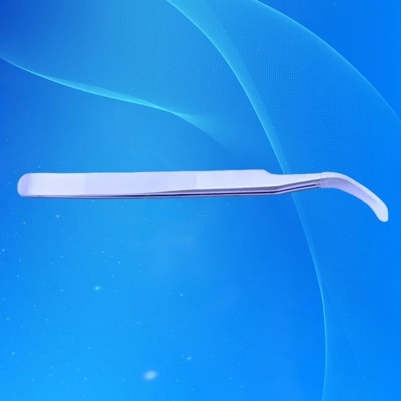 ‌Precision Reverse Tweezers | Stainless Steel for Electronics Repair & Jewelry Making‌