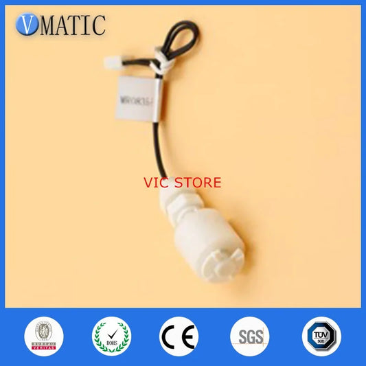 Free Shipping Plastic Groundwater Interruttore Galleggiante Acquario Ultrasonic Float Ball Water Level Sensor VC0835-P