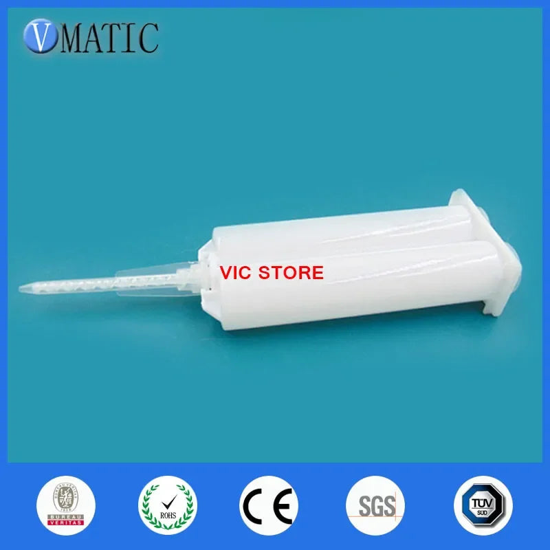 Free Shipping Two Component 50ml/cc Cartridge 1:1 For Dispensing Gun