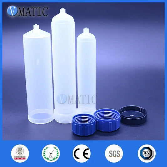 Free Shipping Large Syringe Dispenser Wholesale (100 / 200 / 300 cc/ml) 3 Sets Dispensing Pneumatic Syringes