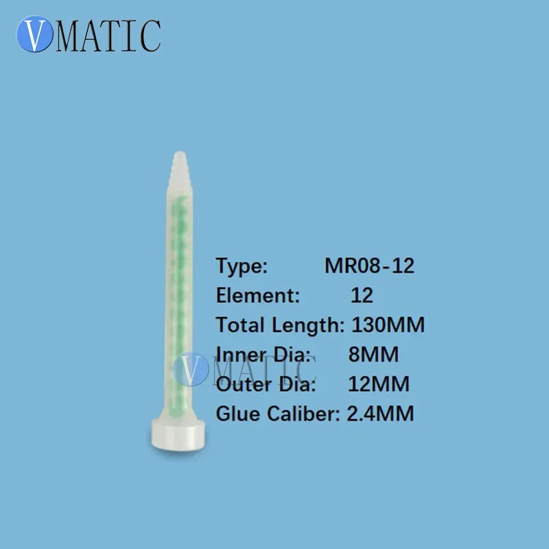 Free Shipping Resin Dynamic Mixer MR Series Mixing Nozzles Plastic Static Mixer Tube For Pneumatic Glue Machine Valve Filling