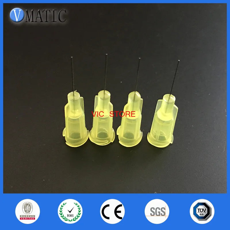 Free Shipping Non Sterilized 32G 0.5" Length Te Premier Dispensing Needle Precision S.S. Dispense Needles Tip