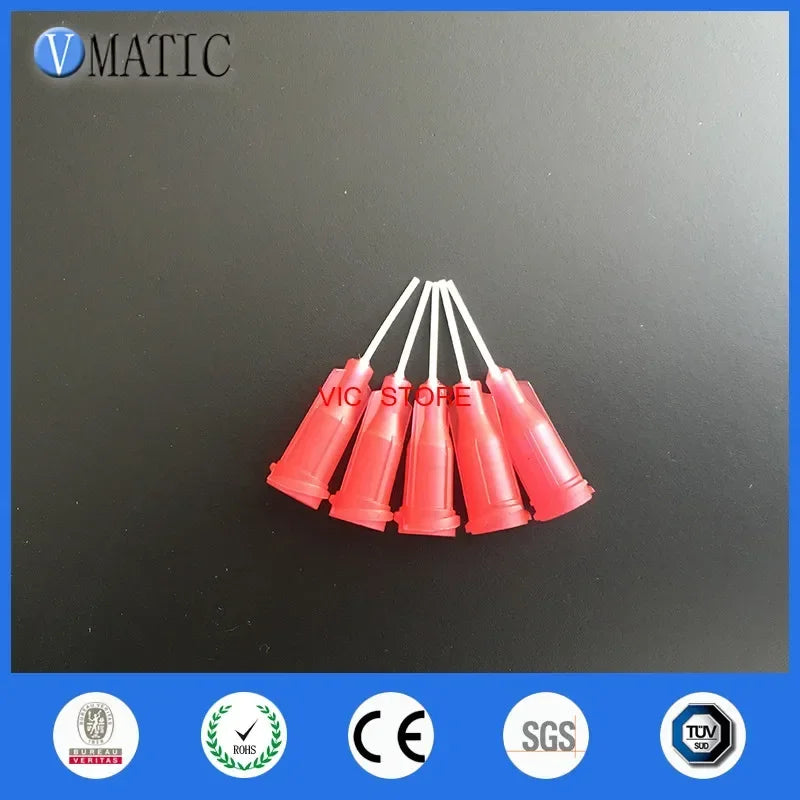 Free Shipping Quality Assurance 100 Pcs 0.5'' PP Flexible Dispenser Tips 25G Dispensing Needle 1/2 Inch
