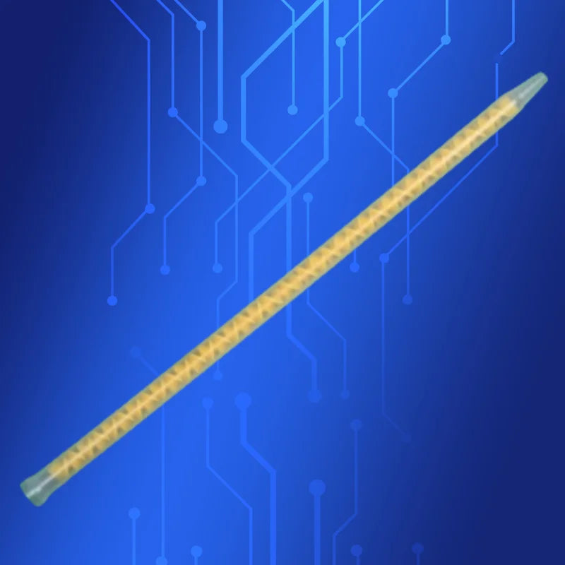 Free Shipping Resin Static Mixer MS13-36 Mixing Nozzles For Duo Pack Epoxies (Yellow Core)