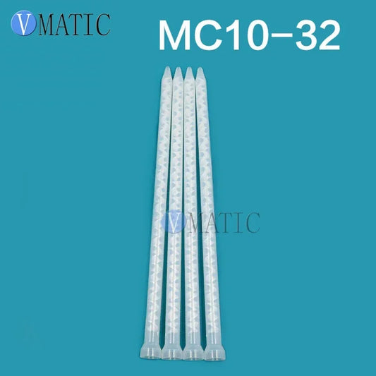 Free Shipping High Quality Plastic Resin Static Mixer MC 10-32 Mixing Nozzles For Duo Pack Epoxies (White Core)