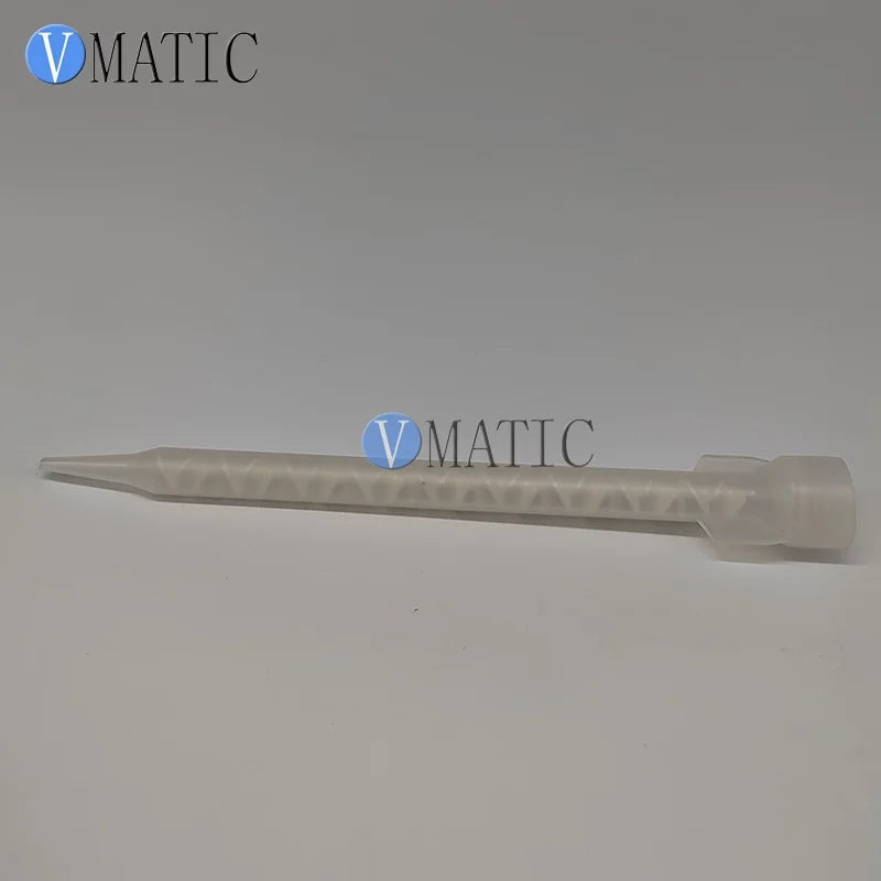 ‌100PCS Static Mixer Nozzles for 200-600ml Dual Ratio 1:1 & 2:1 High-Flow Dispensing Tips for Epoxy Silicone Adhesives