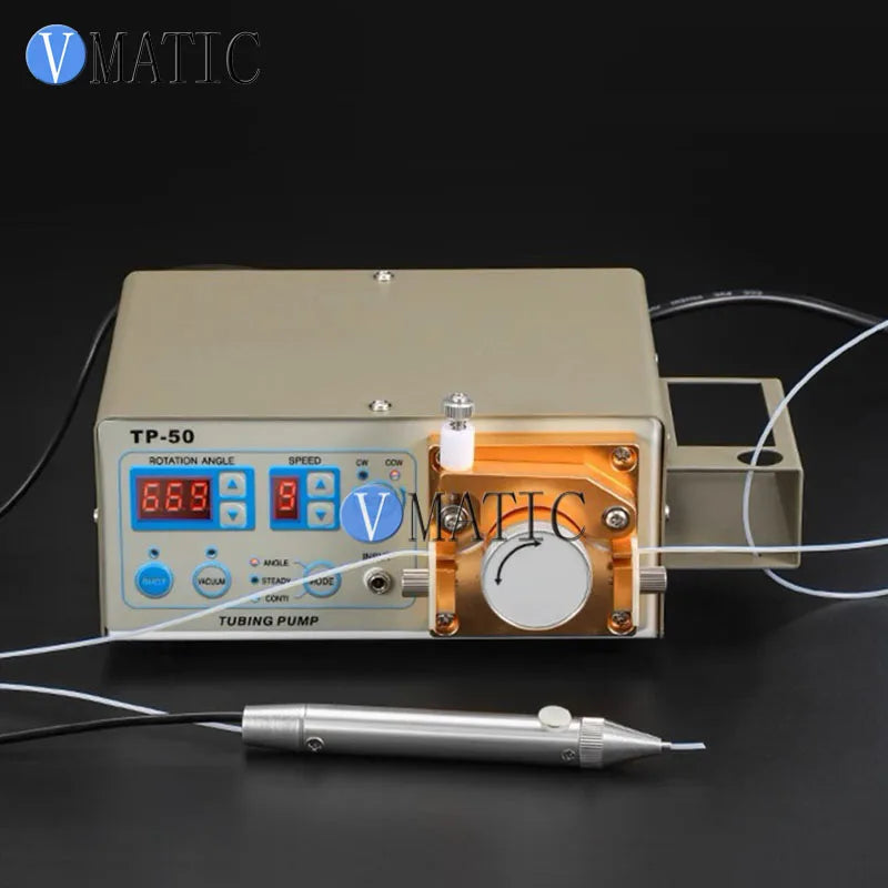 Dispensing Machine TP50 410 Digital Display Smart Glue Dispenser w Timer & Quantitative Control for Instant Adhesives (502 Glue)
