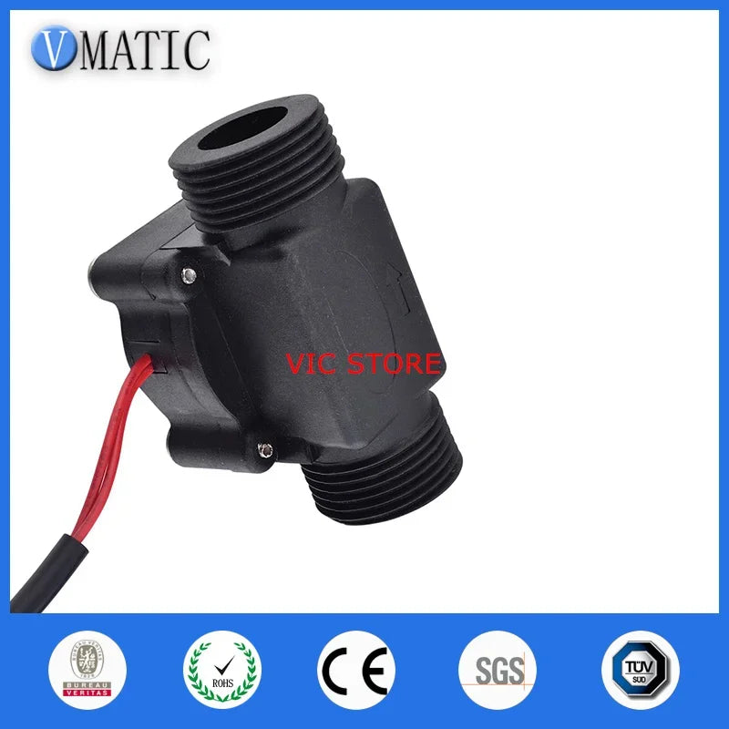 Free Shipping VC678-1 Black Plastic Electronic Hot Automatic Sensor Toilet Flush Valve Toilets Magnetic Water Flow Switch