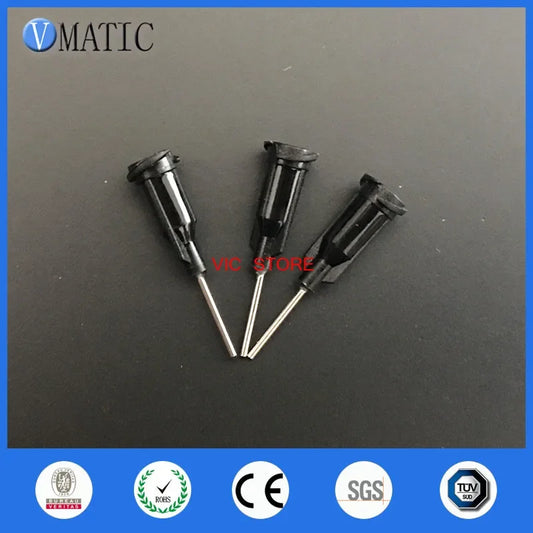 Free Shipping Best Seller 19G Black Color Glue Dispensing Needle Tips 1/2 Inch