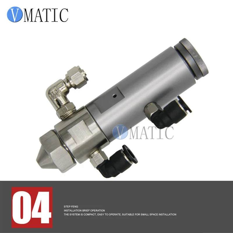 2023 High Precision Stainless Steel Liquid/ Glue Dispensing Needle Off Spray Valve With Round Mouth