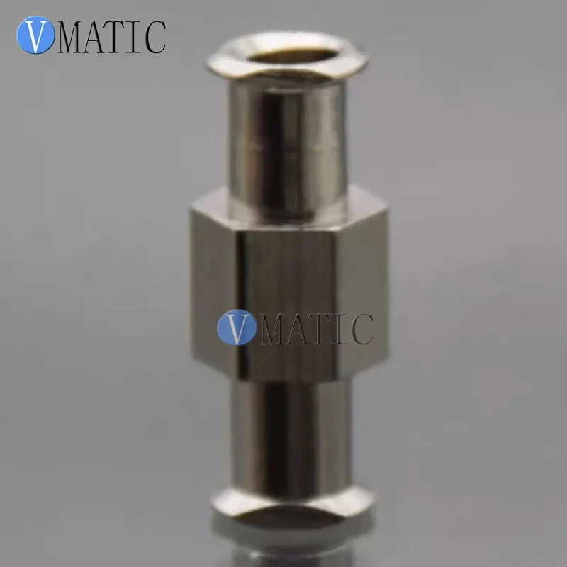 Free Shipping 5Pcs Syringe Adapter Metal Dispensing Connector/ Dispensing Needle Connector