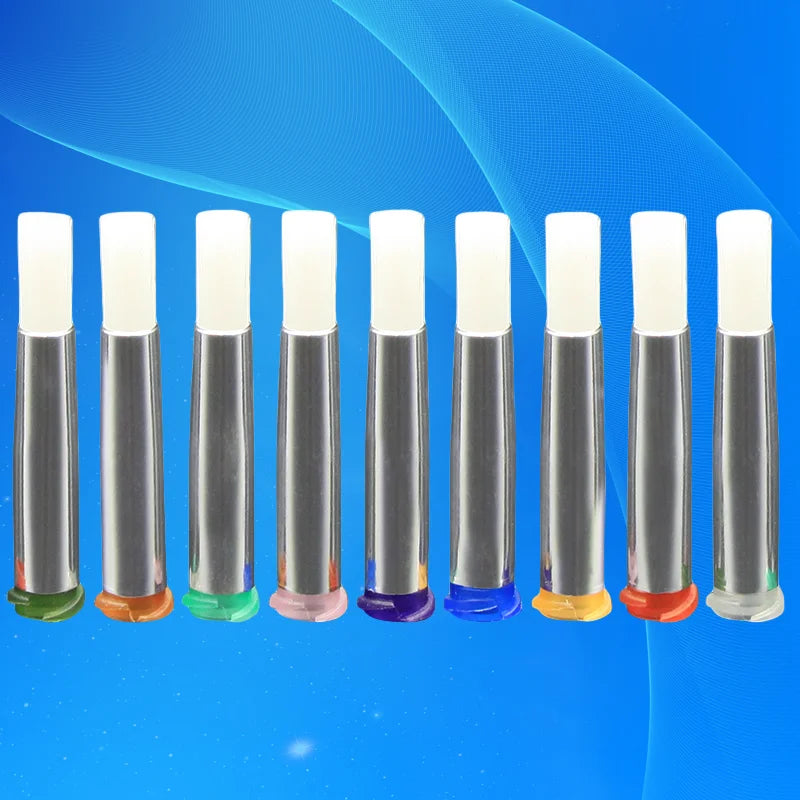 ‌14-27G Multi-Size Dispensing Needle Tips | 5mm Brush Tip for Resin/Glue/Cosmetics (Anti-Clog Industrial Grade)‌