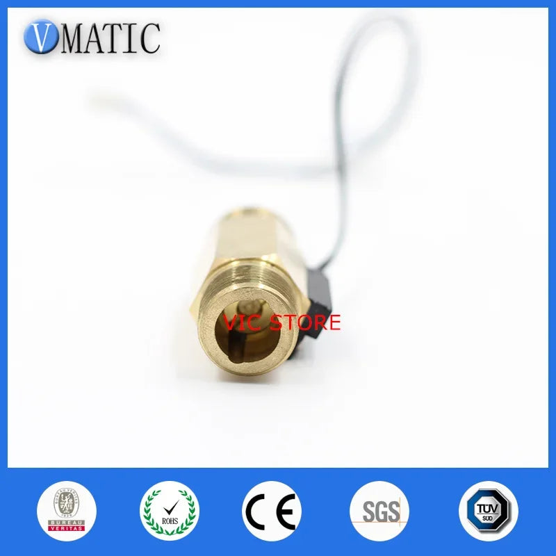 Free Shipping VC2260 Electronic Fuel Sensor Housing Brass Water Flow Control Switch