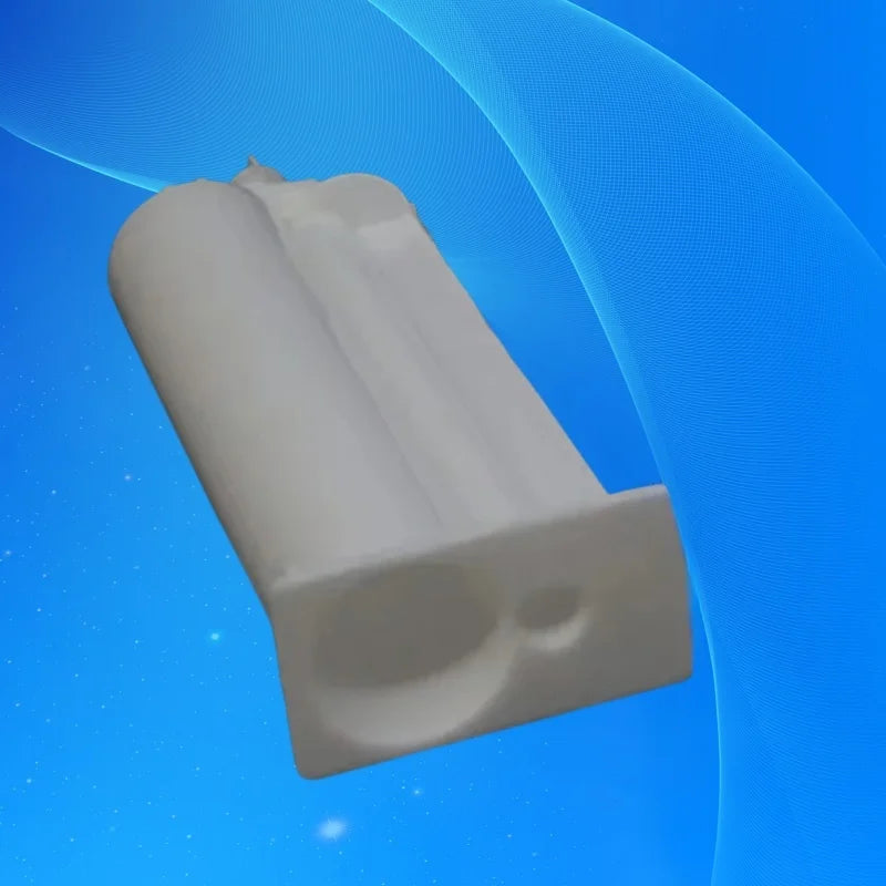 2 Pcs Two Component AB Glue Mixing Plastic Cartridge 50 Ml / Cc 10:1 Ratio