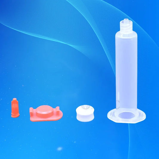 ‌500×30ml Luer Lock Syringe Bulk | Transparent Barrel Dispenser for Epoxy Resin/Chemical Transfer/Cosmetic DIY (Leak-Proof Desig