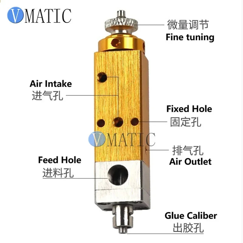 Free Shipping Factory Direct Sale Precision Glue Dispensing Diaphragm Valve for Industrial Applications